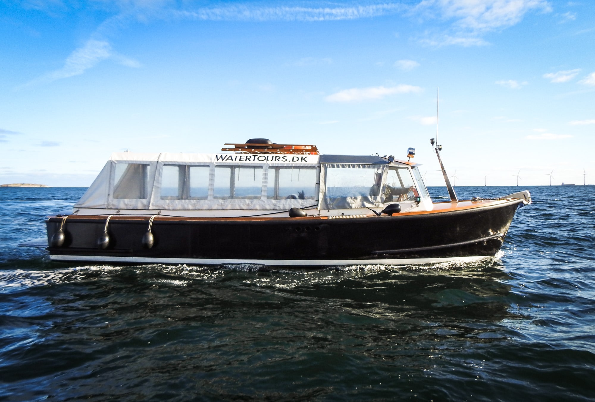 Båd RIE af WaterTours.dk i Øresund